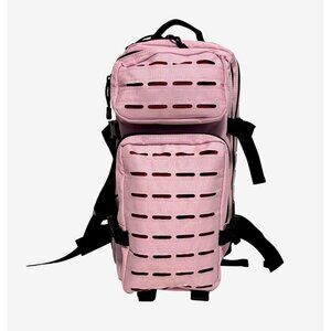 25L MOLLE Slim Backpack In Cotton Candy Pink